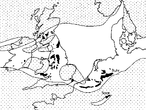 Paläogeographie Westfal